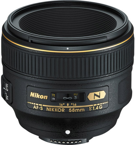 Nikon AF-S 58mm f/1.4G